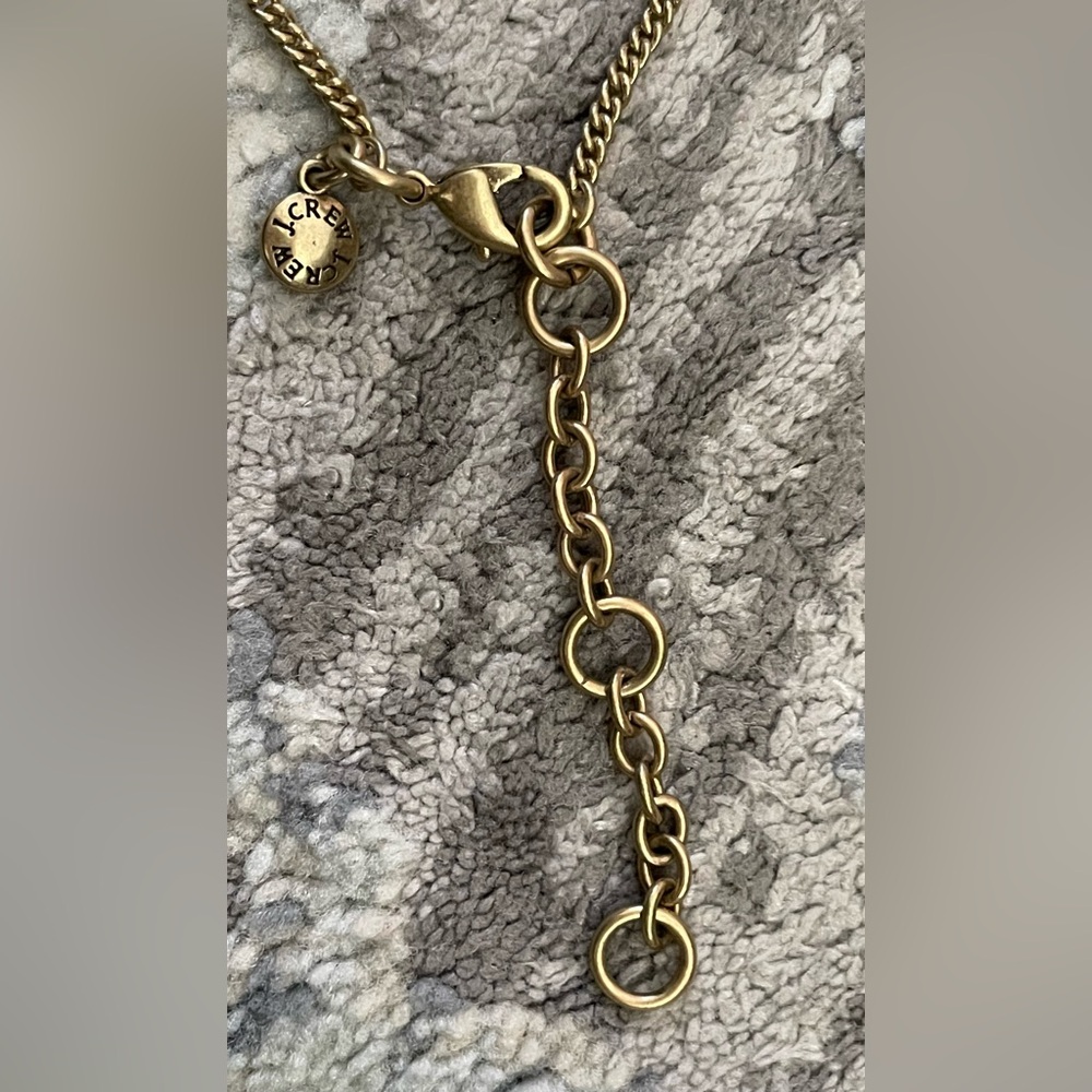 J Crew Sparkle Tassel Pendant Necklace - Picture 12 of 13